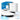 Tapo RV20 Max Plus White Robot Aspirapolvere, All-in-one, Navigazione LiDAR MagSlim